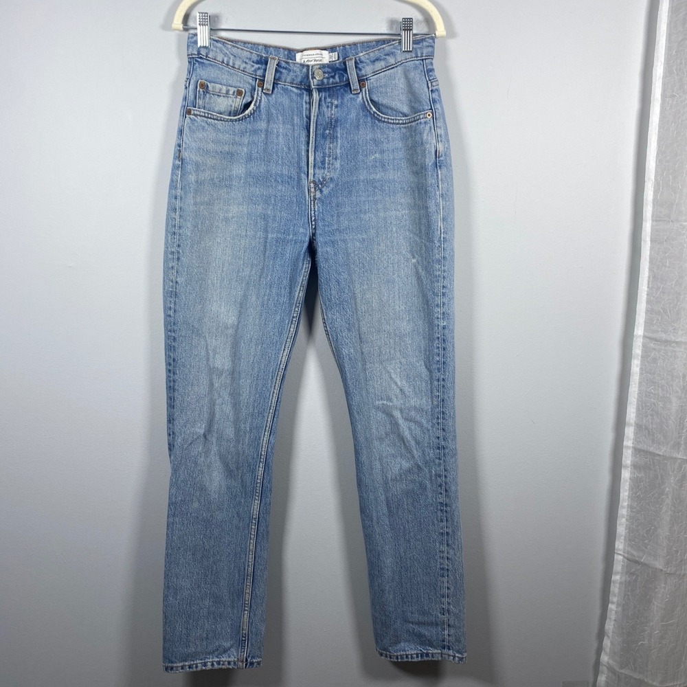 & Other Stories Stockholm‎ Atelier Jeans Womens 29 Light Blue High Rise Straight